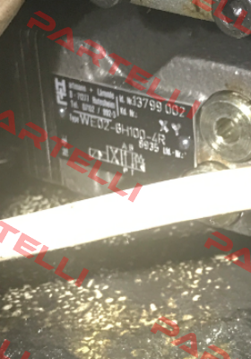 Obsolete WE02-6H100-4R- replaced by WE02-6B100-4RR24/0*   Hartmann-Lammle