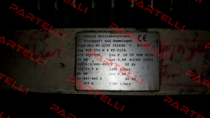 KTE 250 M 4 KT-2134 Küenle