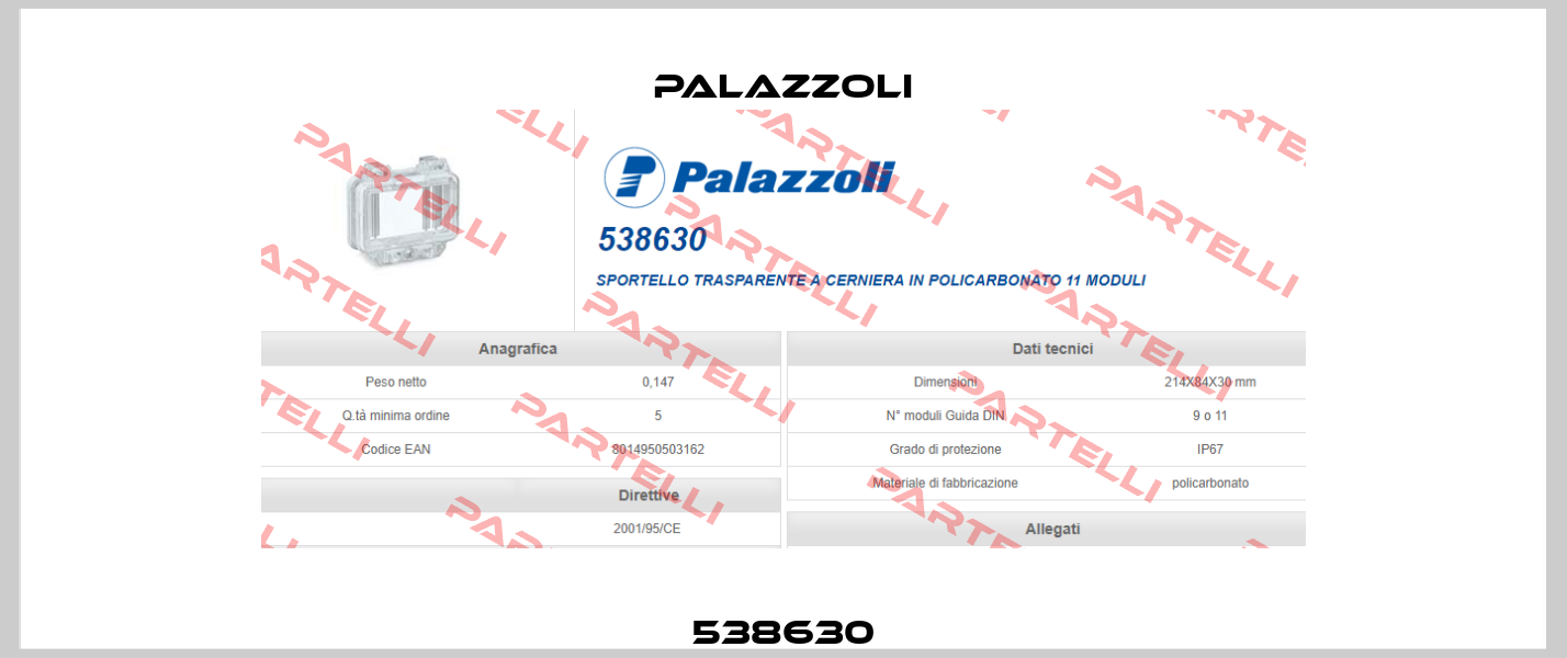 538630 Palazzoli