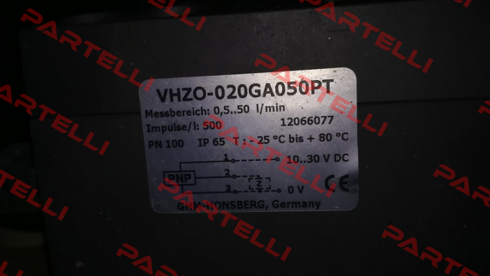 VHZ-O-020GA050PT Honsberg