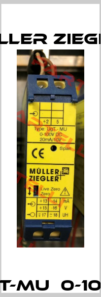 UGT-MU  0-100V Müller Ziegler
