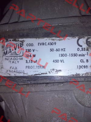 Code: EVRC.4309 REPLACED BY ER4L330SA.002  MA-VIB