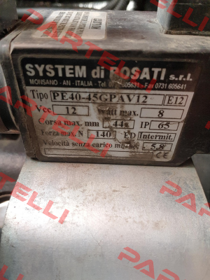 PE40-45GPAV12 System di Rosati