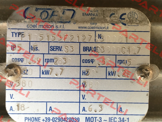 EM132DC187   Coel