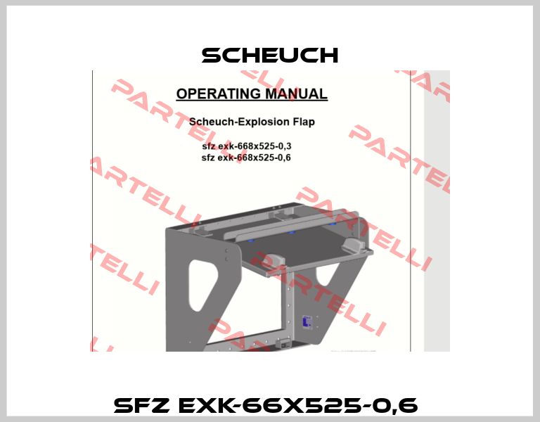 SFZ EXK-66x525-0,6  Scheuch