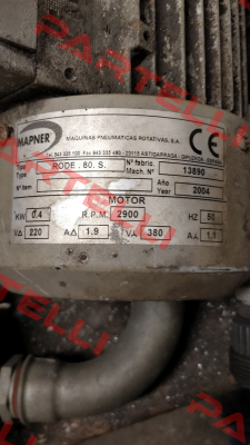 RODE.80.S obsolete, replaced by CL.30.HS   MAPNER