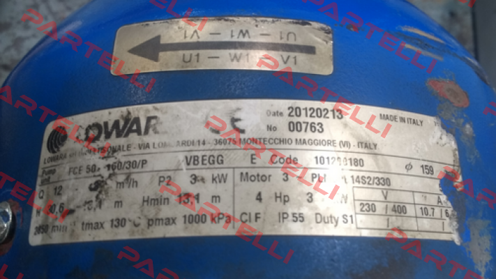 FCE 50-160/30P Lowara