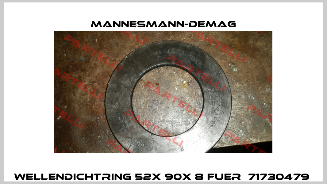 Wellendichtring 52X 90X 8 fuer  71730479  Mannesmann-Demag