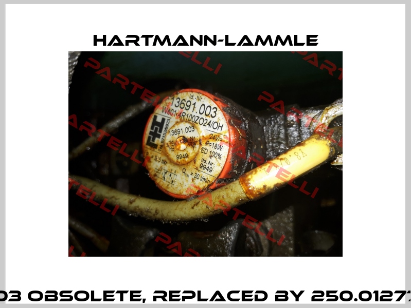 13691.003 obsolete, replaced by 250.012772100IT  Hartmann-Lammle