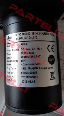 F3004,0001 DC 24V, 3A Sanxing