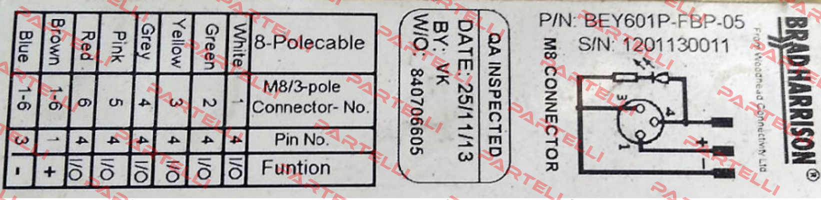 BEY601P-FBP-05  Molex