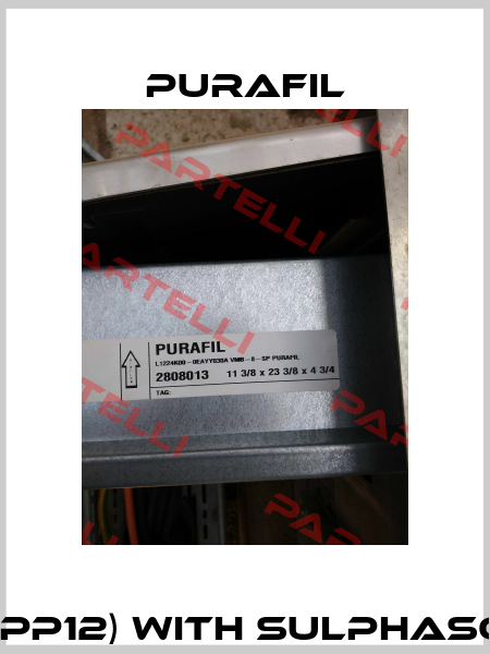 PurePak12 (PP12) with Sulphasorb 2 Media Purafil