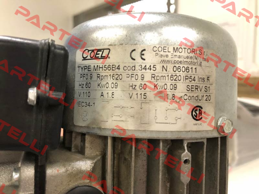 COD 3445 COEL MOTOR 