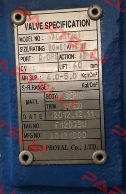REPAIR KIT(YAC-31281-40K 50A용)  Proval