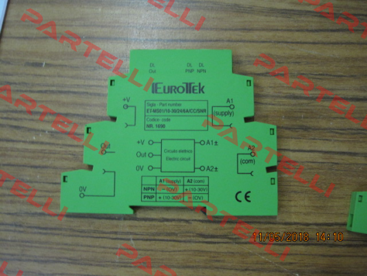 ET1690-(MS01/10-30/24/6A/CC/SNR 1SSR 24DC 6AMP) Eurotek