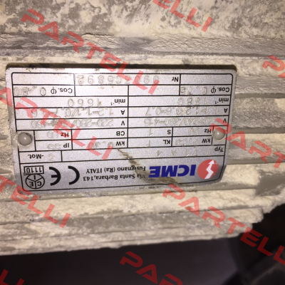 71 a 4 Icme Motor