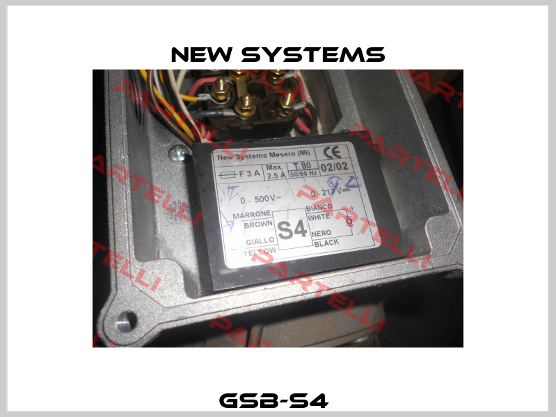 GSB-S4  new systems