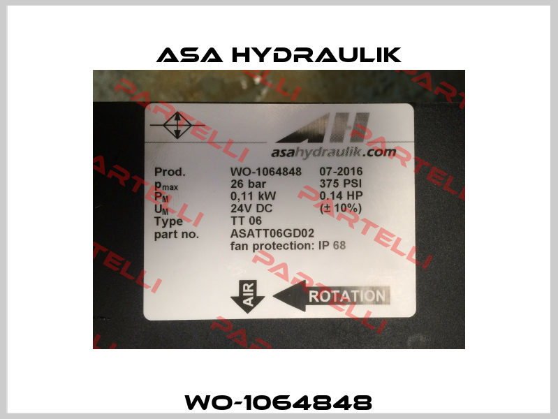 WO-1064848 ASA Hydraulik