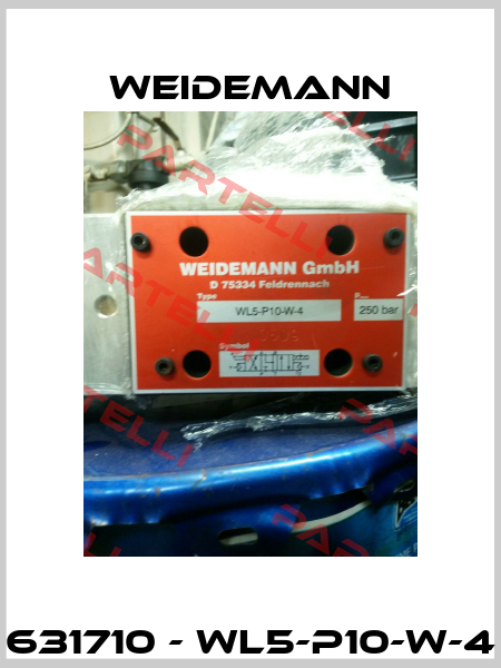 631710 - WL5-P10-W-4 Weidemann