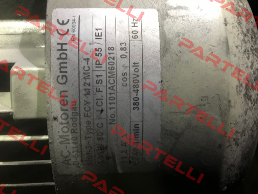 FCY 112 MC-4 not available, replacement FCA 112 M-4/PHE  AC Motoren