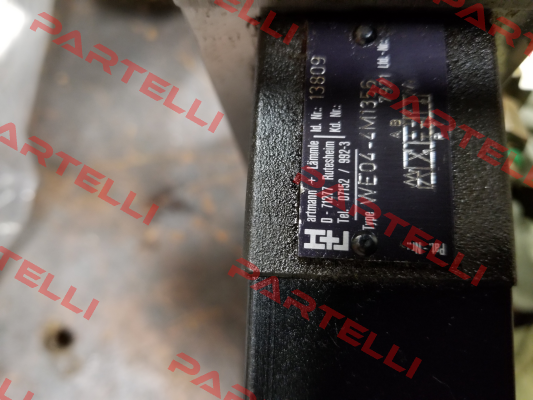 4/3-Wegeventil hydr. WE04-4M1356D24/0H  Hartmann-Lammle