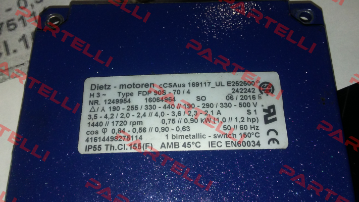 FDP 90S-70/4 alternative G013632 Dietz-Motoren