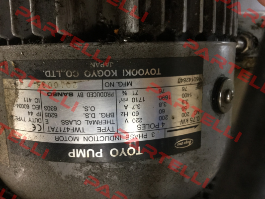 TWF4717AT  JTEKT FLUID POWER SYSTEMS CORPORATION (ex. Toyooki)