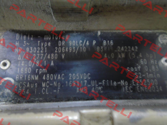 DR 90LC/4P B16  Dietz-Motoren