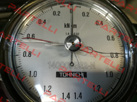 Cover glass with analog display for 14000DBE2-N   Tohnichi