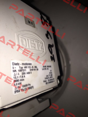 HR112-E-90L OEM for Rieter Ingolstadt GmbH  Dietz-Motoren
