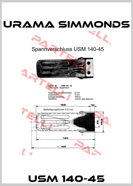 USM 140-45 Urama Simmonds