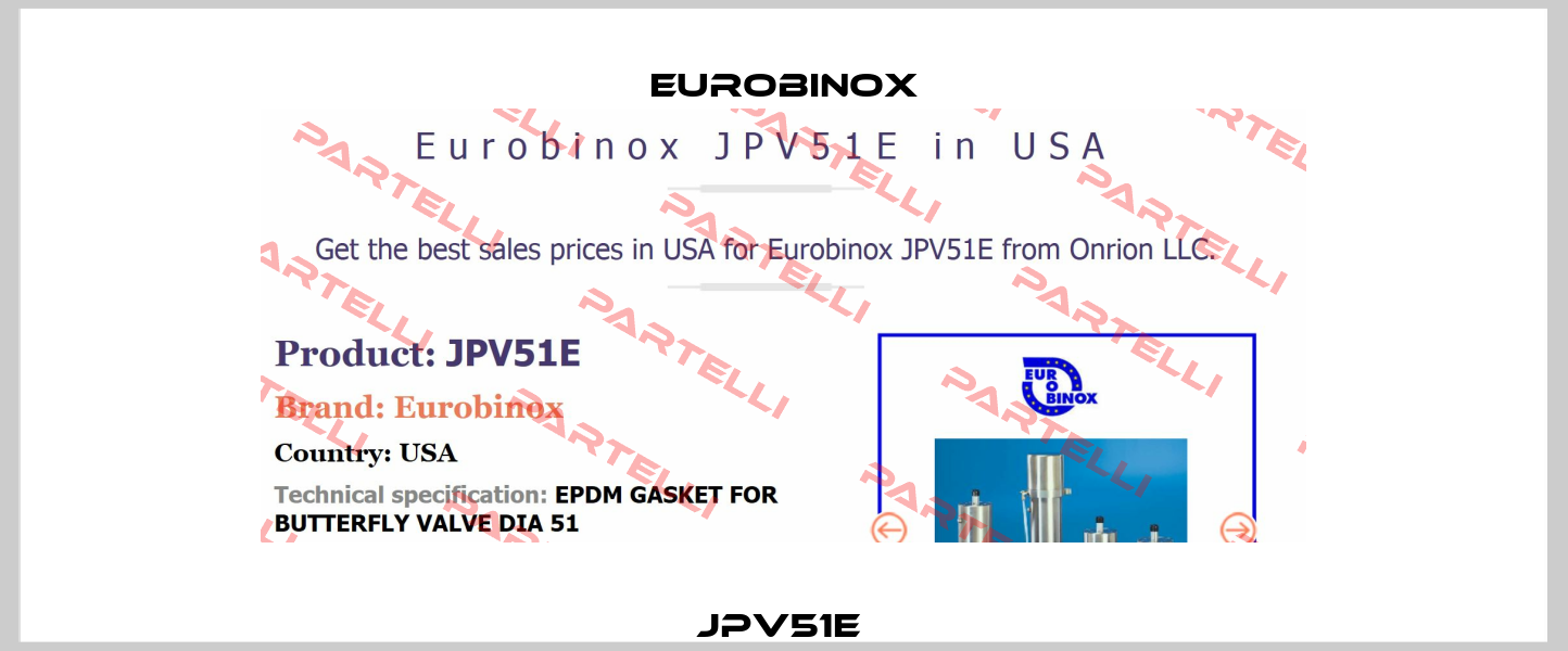 JPV51E  Eurobinox