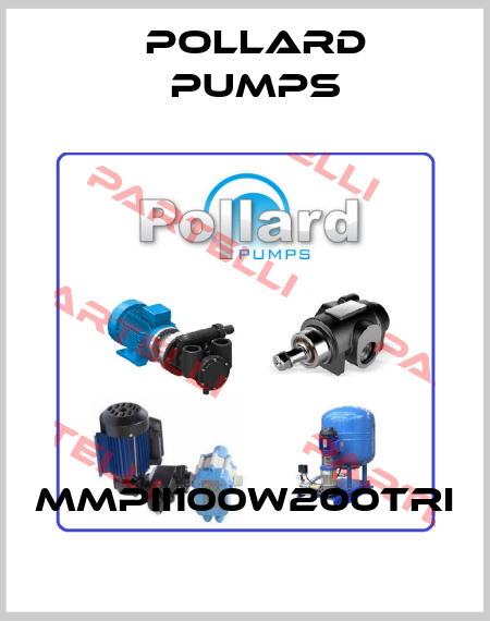 MMPII100W200TRI Pollard pumps