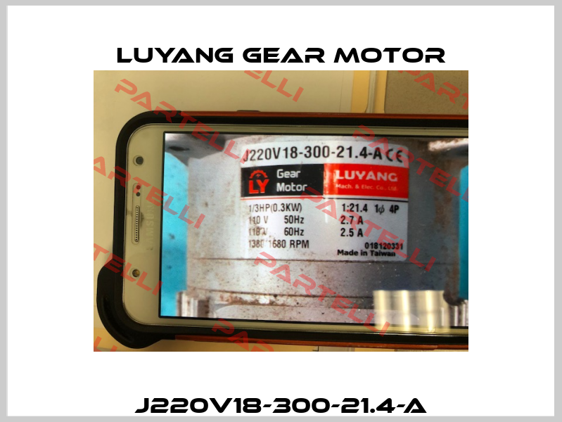 J220V18-300-21.4-A Luyang Gear Motor