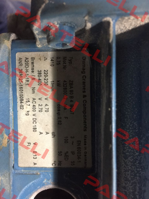 ZBA 80 B 4 B007 Demag
