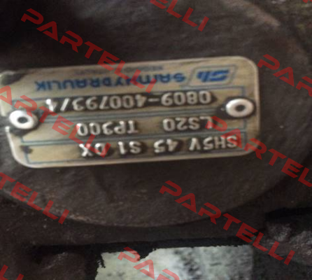 SH5V 45 S1 DX LS20 TP300 - replaced with S5AVP045 45 0 ME 02 S10 DX LSPCX 20  Sam Hydraulik
