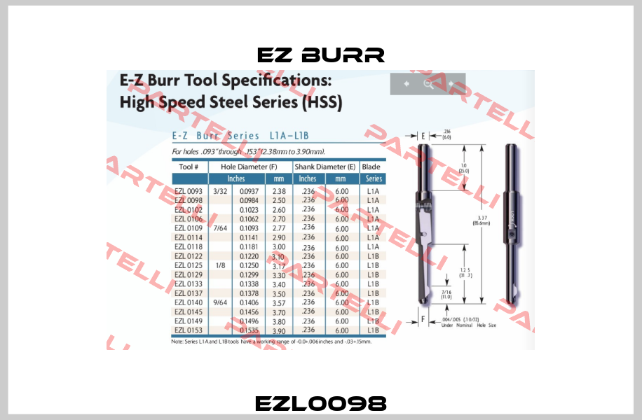 EZL0098 Ez Burr