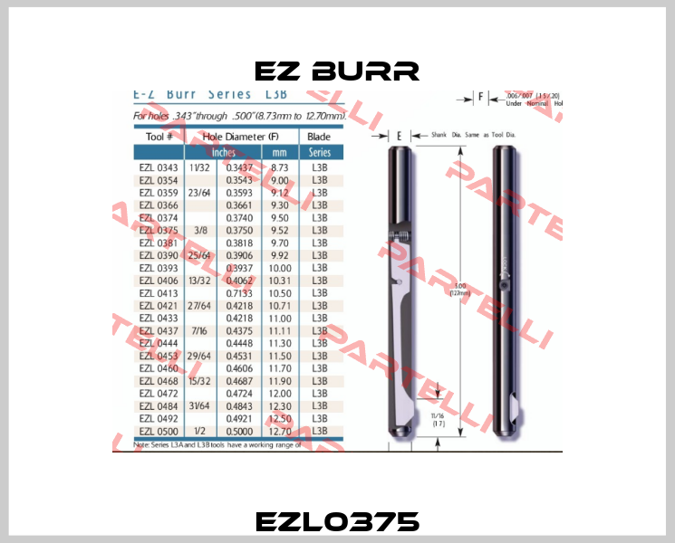  EZL0375  Ez Burr