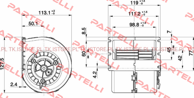 008-B100-93D SPAL