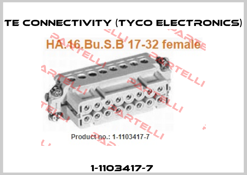 1-1103417-7  TE Connectivity (Tyco Electronics)
