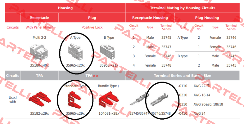 35965-x20x  Molex