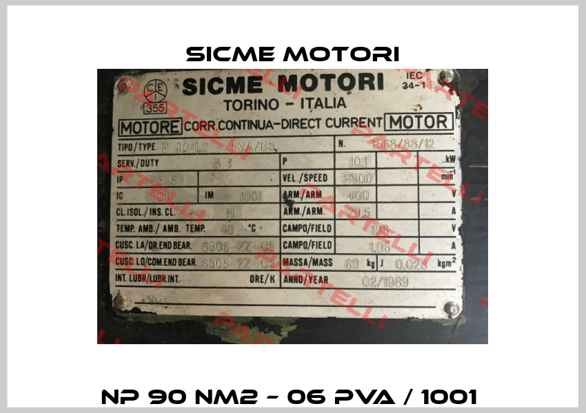 NP 90 NM2 – 06 PVA / 1001  Sicme Motori