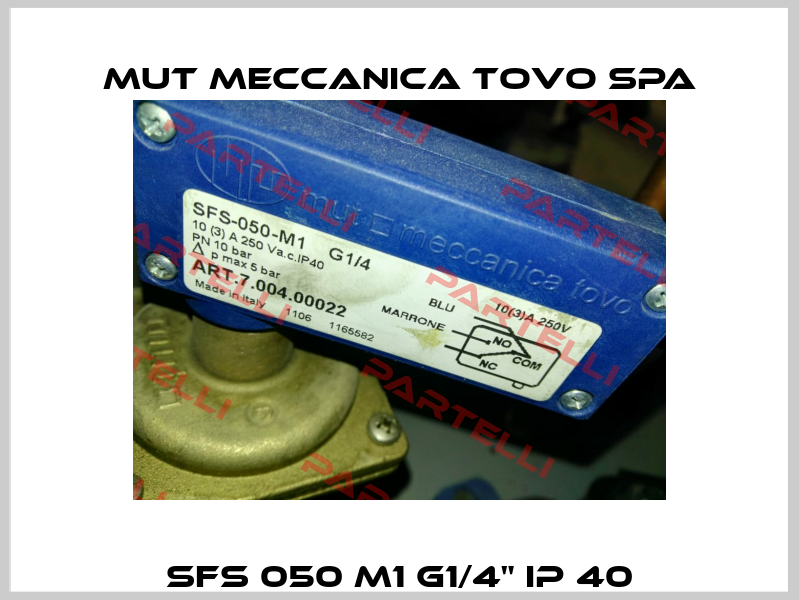 SFS 050 M1 G1/4" IP 40 Mut Meccanica Tovo SpA
