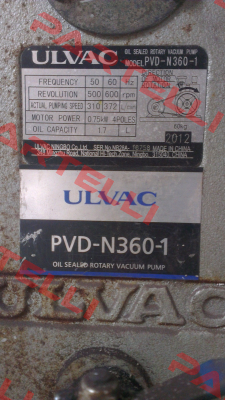 PVD-N360-1 ULVAC