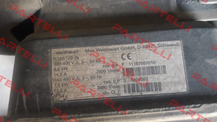 P/N  111 974 0715/2 Weishaupt