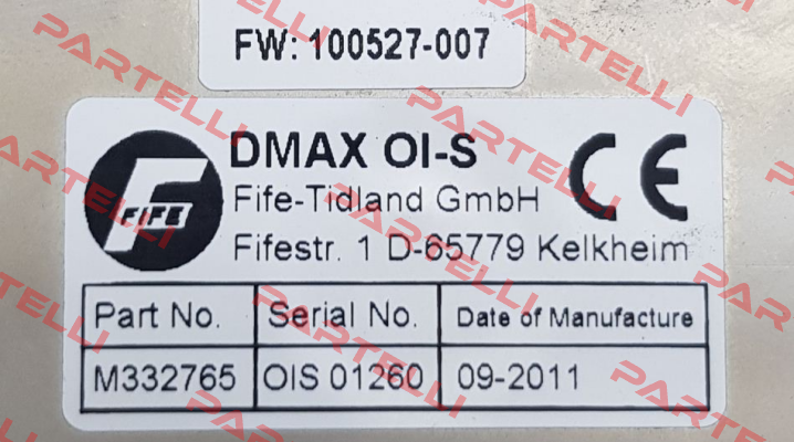 M332765 obsolete  Fife