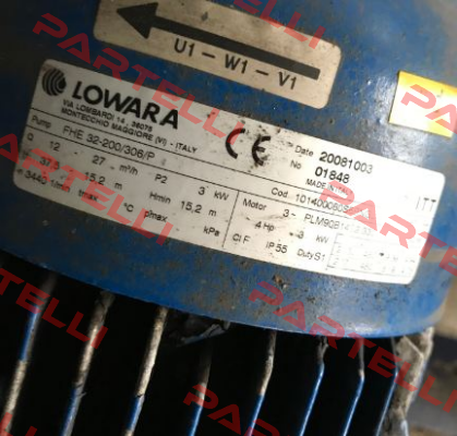 FHE 32-200/306/P  Lowara