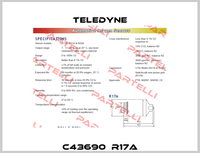C43690‐R17A Teledyne