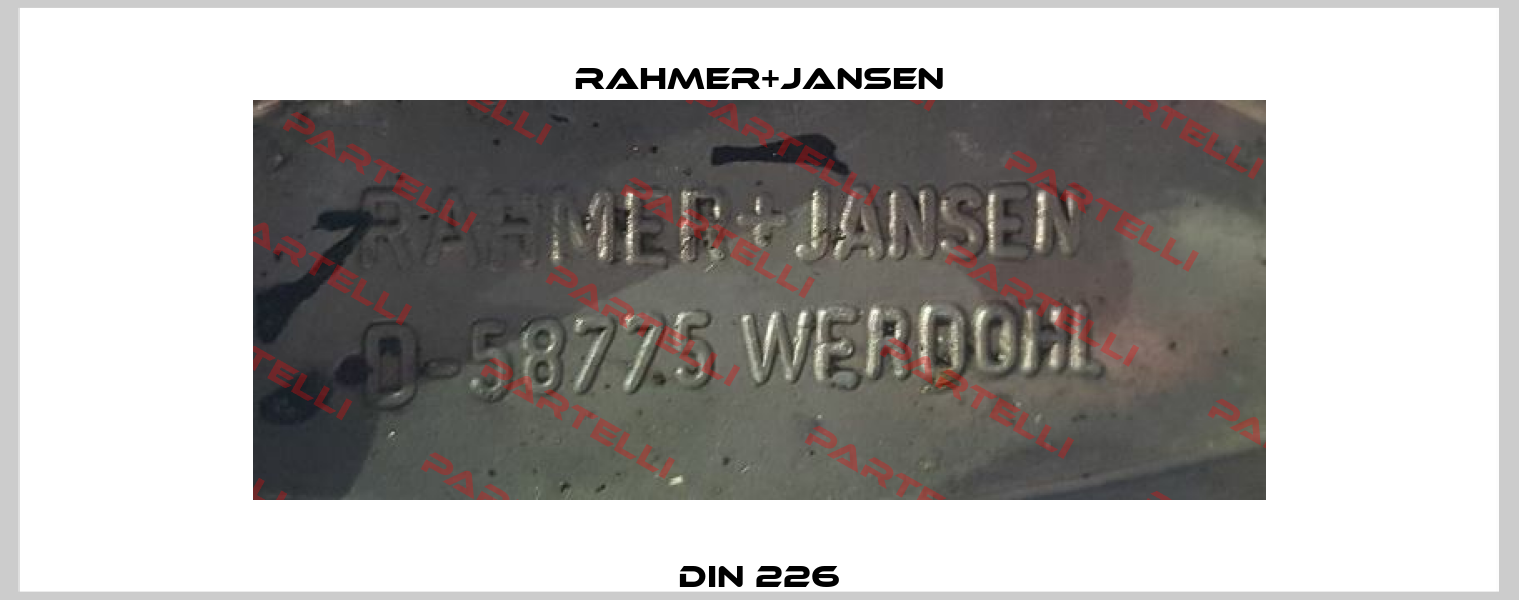 DIN 226 Rahmer+Jansen
