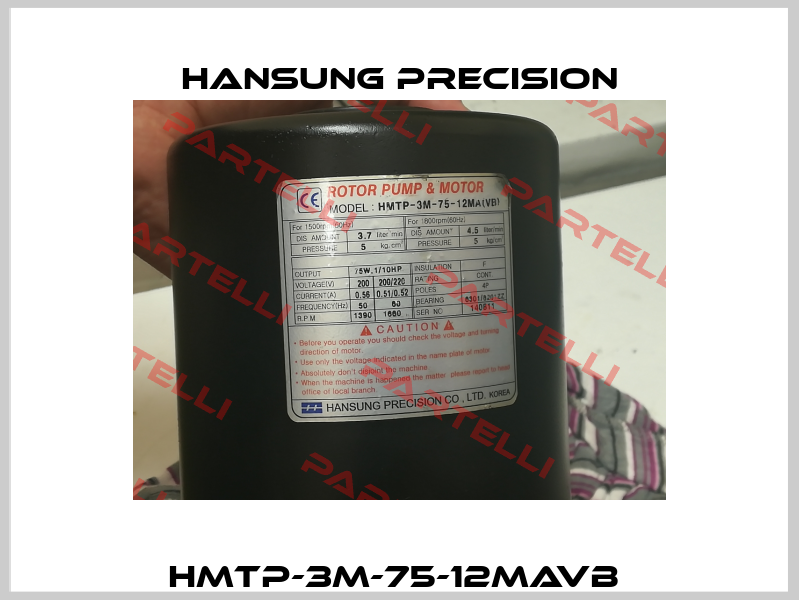HMTP-3M-75-12MAVB  Hansung Precision